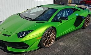 Verde Alceo Lamborghini Aventador SVJ Is Pure Eye Candy