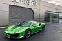 Verde Kers Lucido Ferrari 488 Pista Shows Crazy Spec