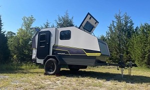 Versatile Campinawe Sport Trailer Doesn't Compromise in Terms of Comfort and Storage Space