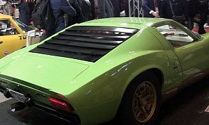 Very Accurate Lamborghini Miura Replica Shows Up at 2015 Tokyo Auto Salon