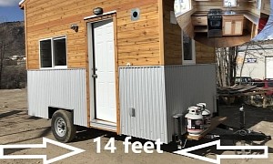 Very Compact $38K Tiny Home Is Perfect for Downsizing on Your Own