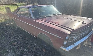 "Very Honest" 1966 Ford Galaxie 500 Found in a Barn With a Questionable "Upgrade"