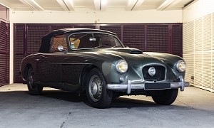 Very Rare 1955 Bristol 405 Drophead Coupe Emerges, Will Sell at No Reserve