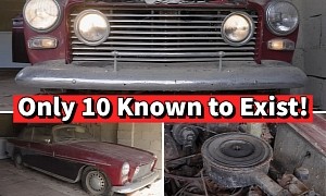 Very Rare 1963 Bristol 408 Emerges After 40 Years in a Barn, Chrysler V8 Fires Up