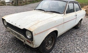 Very Rare ‘75 Ford Escort Mk I RS2000 Found Under Pile of Garbage Could Be Yours