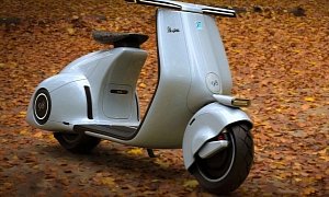 Vespa 98 Is the Beautiful, Electric, Modern Take on the Classic Scooter