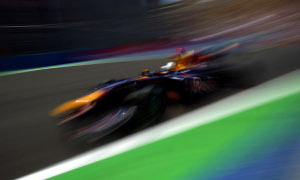 Vettel Scored Fastest Time in British GP Practice 1