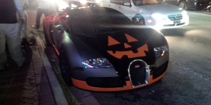 Veyron Dresses Up for Halloween: BooGatti