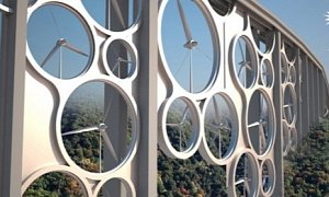 Viaducts Could Produce Energy through Wind Turbines in the Future