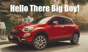Viagra in Fuel Tank Makes the New Fiat 500X Bigger in First Commercial