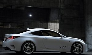 Vibe Motorsports Has a Pair of Rims for the Lexus RC350 F-Sport, Sexiness Granted