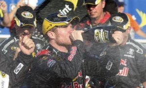 Vickers Brings Red Bull First Ever Sprint Cup Win, at the MIS