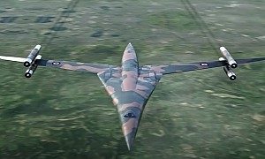 Vickers Swallow Mach 2.5 Aircraft Looks Like an Airborne Krill in Make-Believe Video