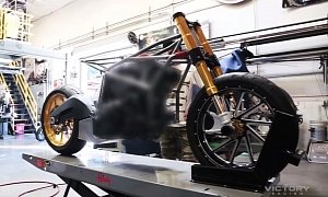 Victory Project 156 Prototype Race Bike for Pikes Peak Previewed