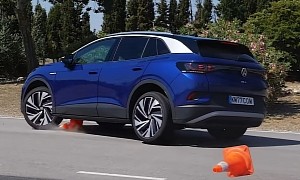Video: 2021 VW ID.4 Is Wild at Heart, Proves Impossible to Tame in Moose Test