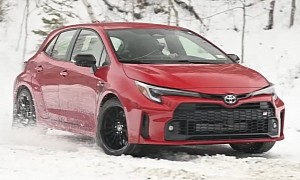 Video: 2023 Toyota GR Corolla Goes Rallying in the Snow – Or Does It?