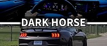Video: 2024 Ford Mustang Dark Horse POV Drive Is All About the V8 Soundtrack