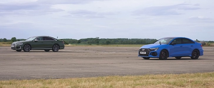 Audi RS 3 vs. Audi S8