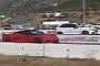 Video: Corvette C8 vs. Audi SQ5 Is a Hunter vs. Prey Drag Race