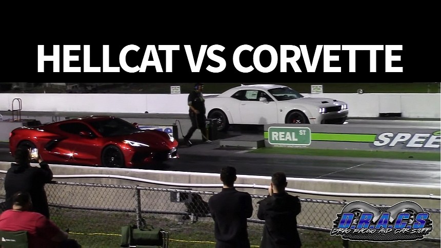 Chevrolet Corvette C8 vs. Dodge Challenger SRT Hellcat