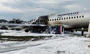 Video Emerges of Ground Crew Laughing as Aeroflot Plane Crashes And Burns