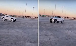 Video: Ever Seen a Donk-amaro Do Half a Donut on 32s?