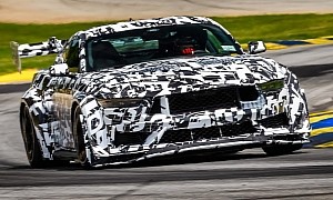 Video: Ford Mustang GTD Tears Up the Racetrack During Testing, Sounds Phenomenal