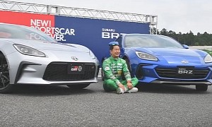 VIDEO: Japanese Drift King Drives the Hell Out of Toyobaru’s New GR86 and BRZ