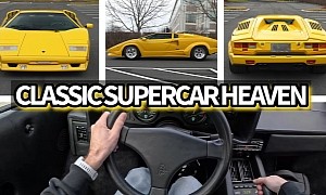 Video: Jump Behind the Wheel of a Lamborghini Countach and Achieve Pure POV Nirvana
