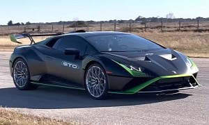 Video: Lamborghini Huracan STO's Quarter-Mile Time Revealed, It's Slower Than Hellcats