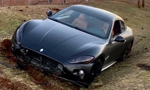 Video: Maserati GranTurismo Turns Into a Ford Mustang at a Hard Push of the Fun Pedal