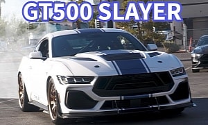 Video: New Ford Mustang Shelby Super Snake Engages in Smoky Activities in Las Vegas