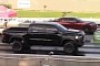 Video: Ram 1500 TRX Forces Itself on a Charger 392, That Probably Hurt