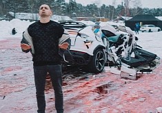 Video: Russian Influencer Destroys Lamborghini Urus for Views