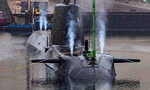Video Shows HMS Anson Attack Submarine Completely Submerge with 60 On Board