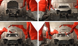 Video Shows Tesla Model S Body Painting Process