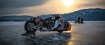 Watch the Indian Appaloosa Scout Bobber Being Thrashed on Lake Baikal