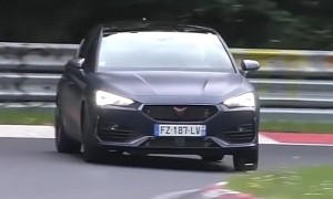 VIDEO: Sit Back and Watch the Cupra Leon Hot Hatch Attack the Nurburgring