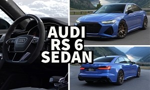 Video: The Audi RS 6 Sedan Is Real, and It's Quicker Than a Bugatti Veyron