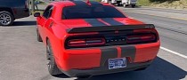 This Is How a Straight-Piped Dodge Challenger SRT Hellcat Sounds
