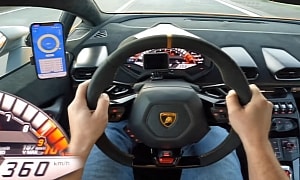 Video: Twin-Turbo Lamborghini Huracan Hits 225 MPH on Public Road