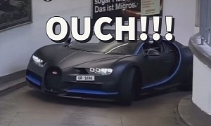 Video: Wheel-Curbing a Bugatti Chiron Sounds Eye-Wateringly Expensive