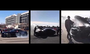 Video: You Don't Have To Crash a Ford Mustang To Destroy It