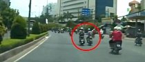 Vietnamese Thief on Scooter Arrested over Dash Camera Evidence