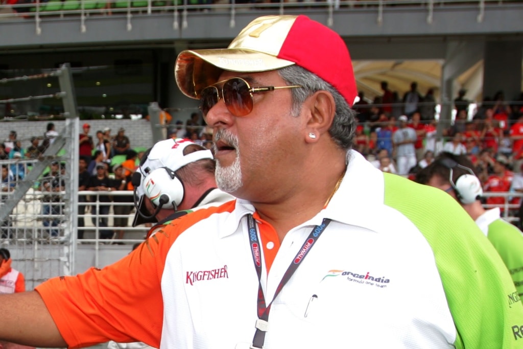 Force India owner Vijay Mallya