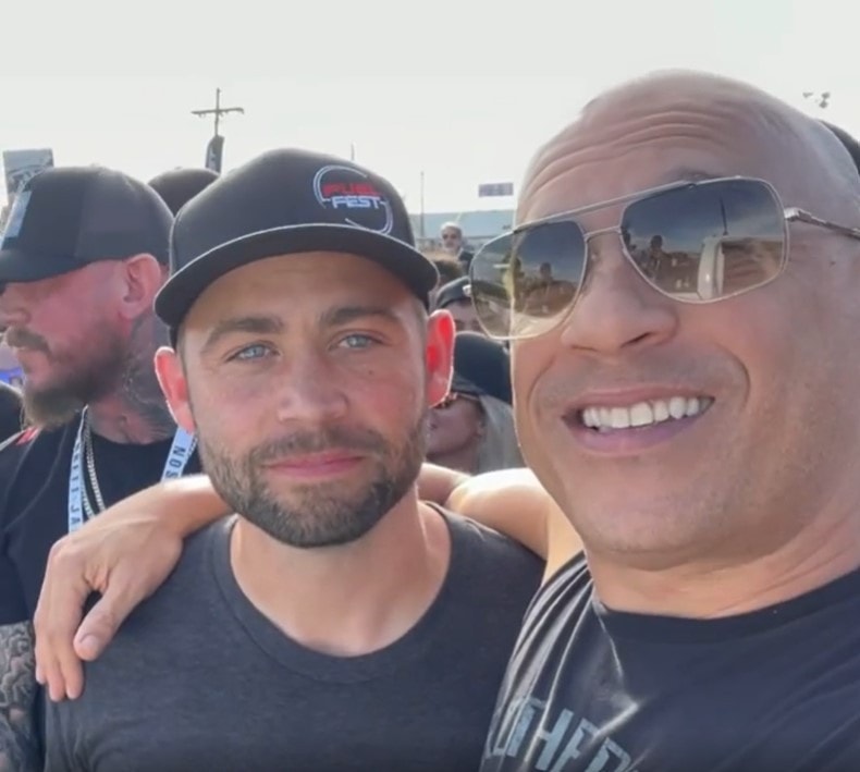 Vin Diesel and Tyrese Gibson Meet Up with Paul Walker's Brother Cody at ...