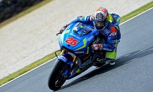 Vinales Leads the Second Test Day at Phillip Island