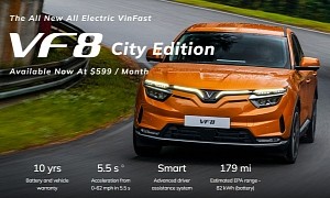 VinFast VF City Edition 8 Has an Estimated EPA Range of 179 Miles