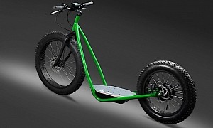 Vinghen Ti1 Is an Electric Scooter Dreaming to Be a Bicycle