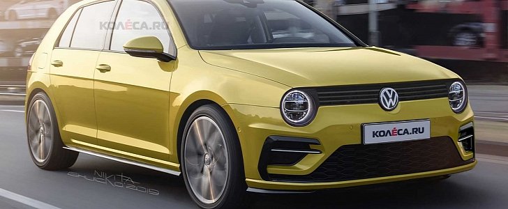 Vintage 2020 VW Golf Rendering Looks Like a Mk2, Rumors Talk About It